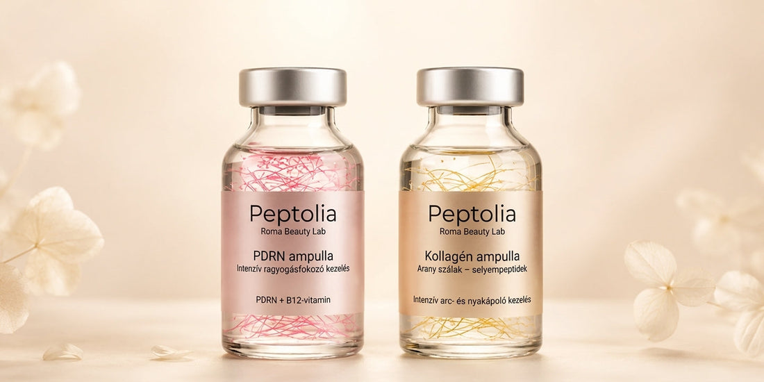 The two Korean serums of Peptolia: PDRN and silk peptides compared