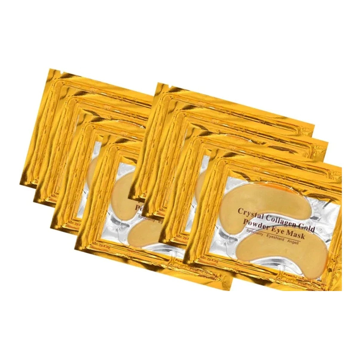 Patches de olhos com colagénio e ouro — 8 pares