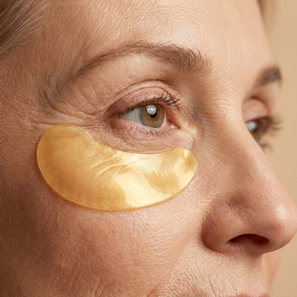 Patches de olhos com colagénio e ouro — 8 pares